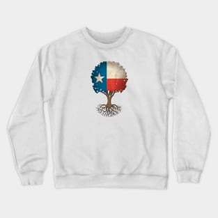 Tree of Life with Texas Flag Crewneck Sweatshirt